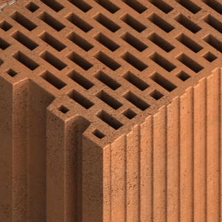 Vertically-perforated Clay Block